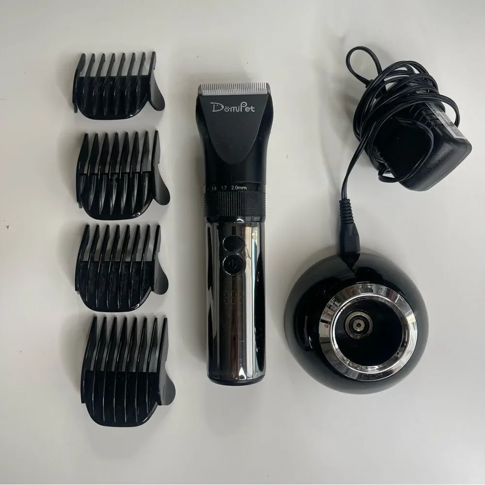 Domipet Cordless Dog & Cat Grooming Trimmer 6 PCS. Set